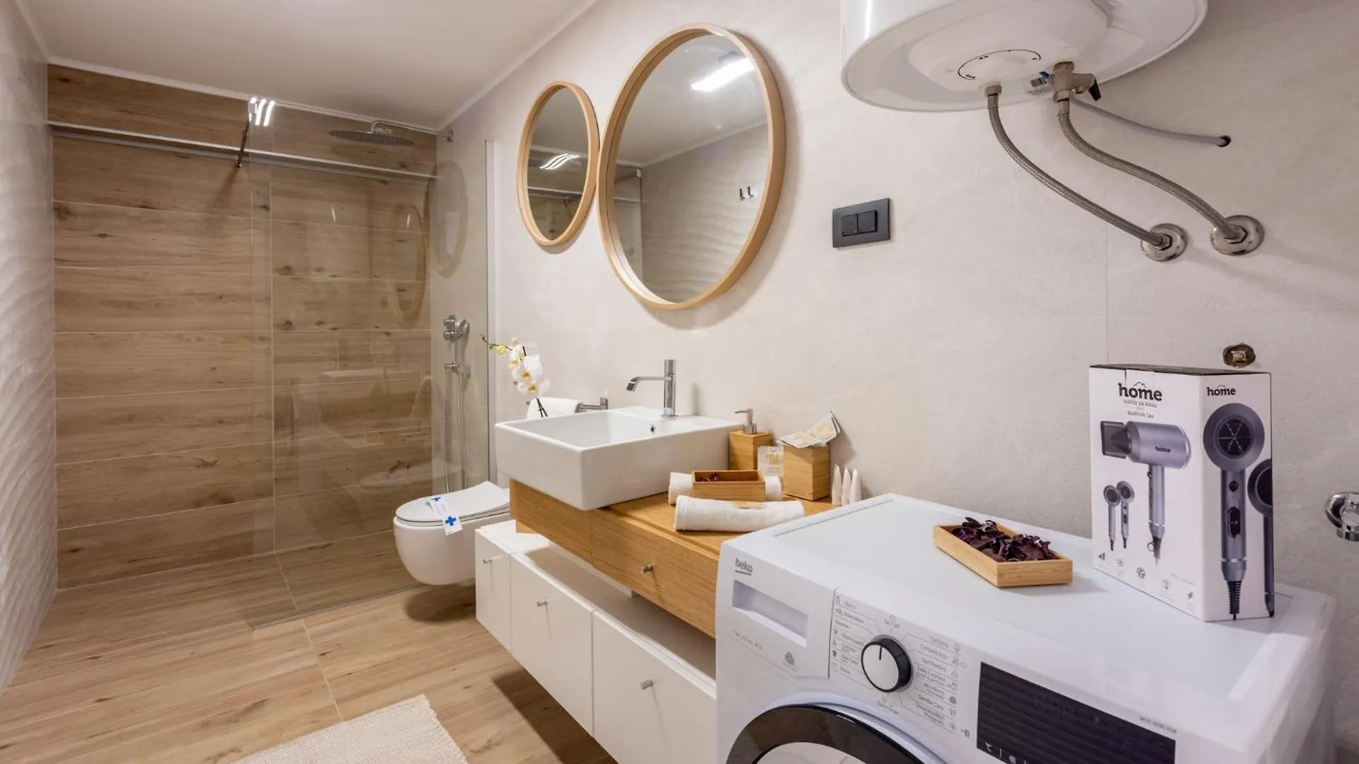Panoramica Apartment With Whirlpool 크리크베니카 크로아티아
