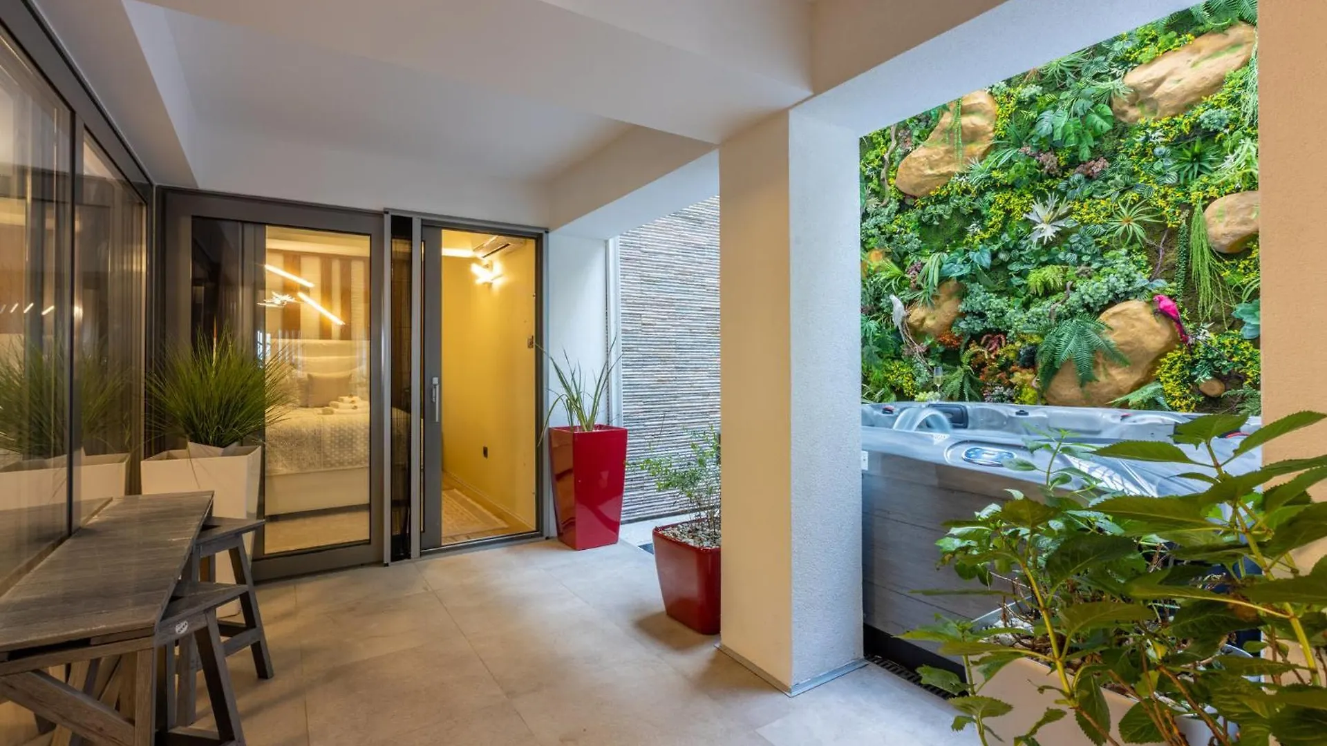 Panoramica Apartment With Whirlpool 크리크베니카 크로아티아